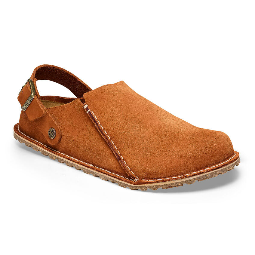 Birkenstock Women's Slipper Lutry Premium Suede Mink