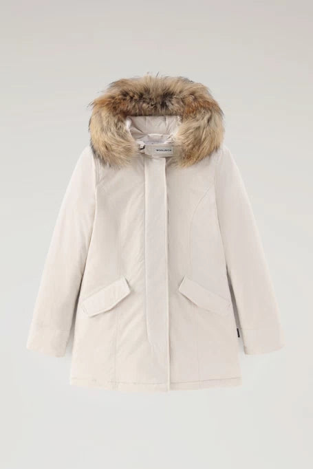 WOOLRICH Parka Donna Luxury Arctic WWOU0652 Crema