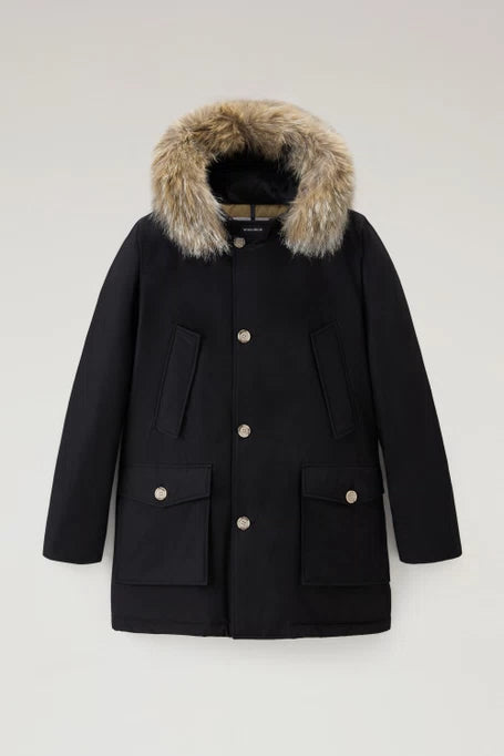 WOOLRICH Parka Uomo Arctic Detachable WOOU0482 Nero