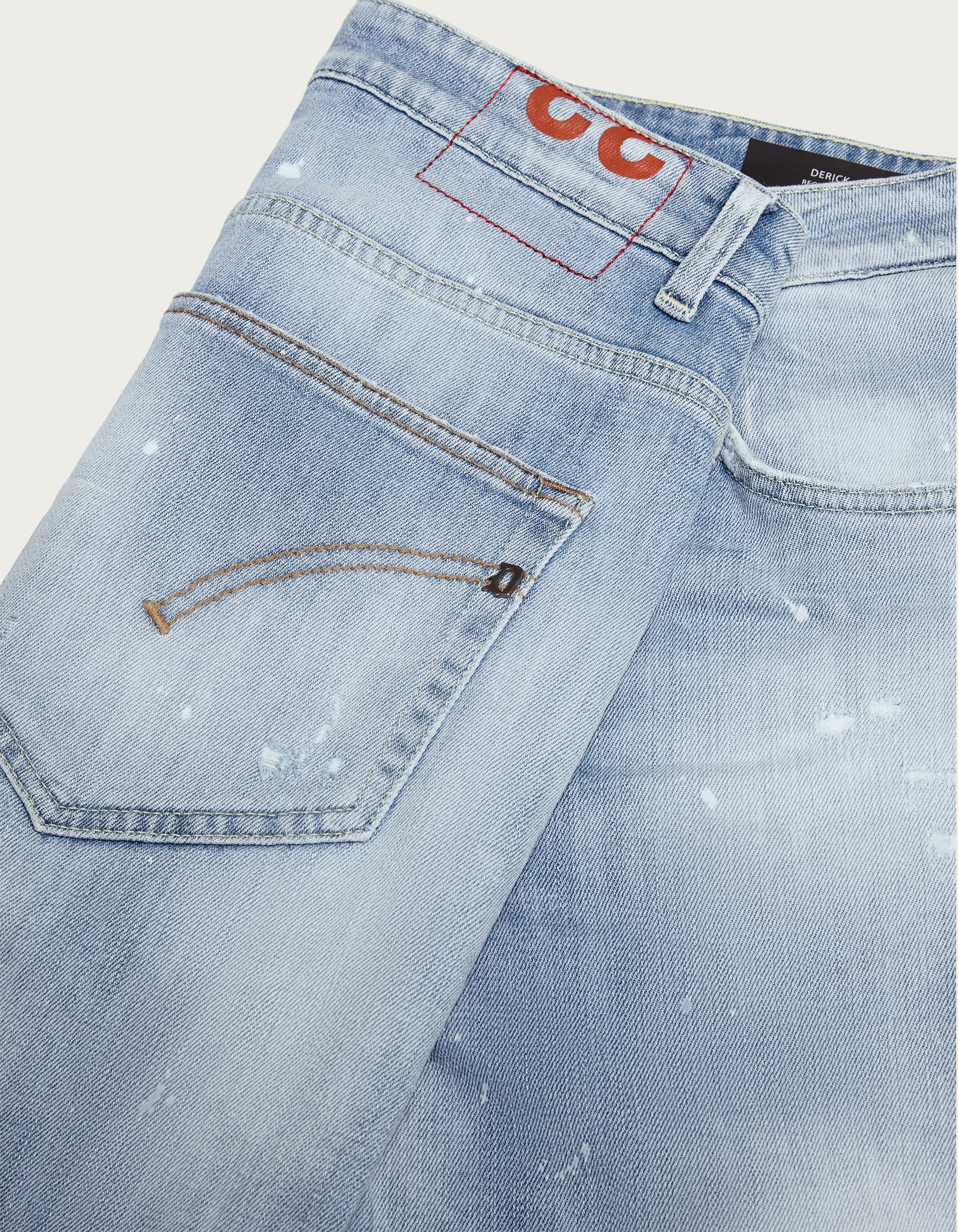 Blue Bermuda shorts