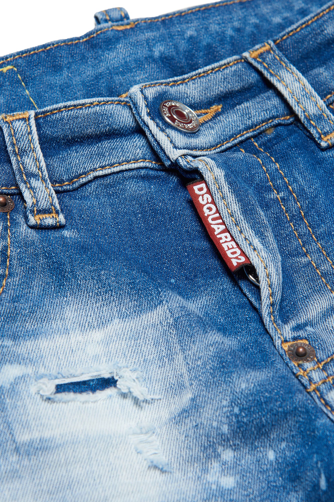 DSQUARED Child Jeans DQ0236-D0A2L BLUE DENIM