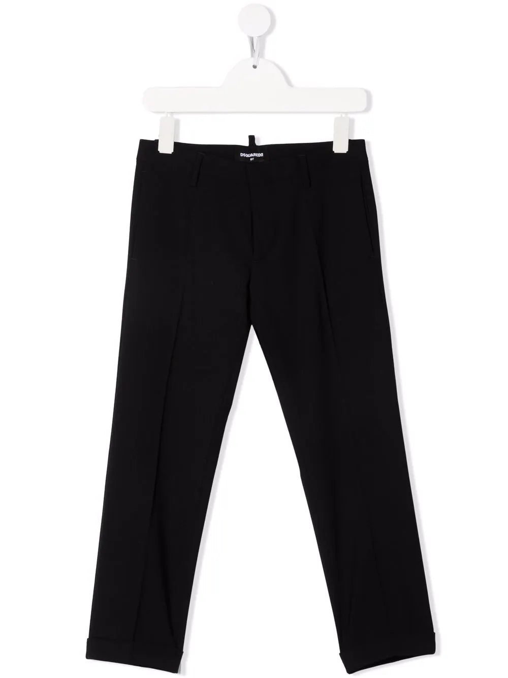 DSQUARED PANTALONE TUTA Unisex Bambino DQ0417-D000T BLACK