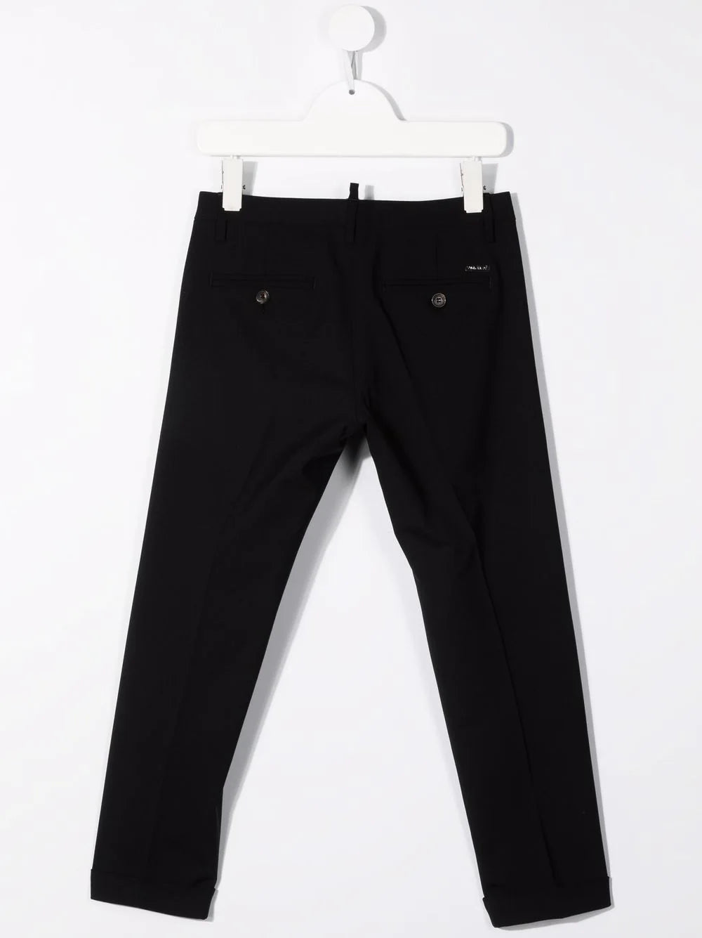 DSQUARED PANTALONE TUTA Unisex Bambino DQ0417-D000T BLACK