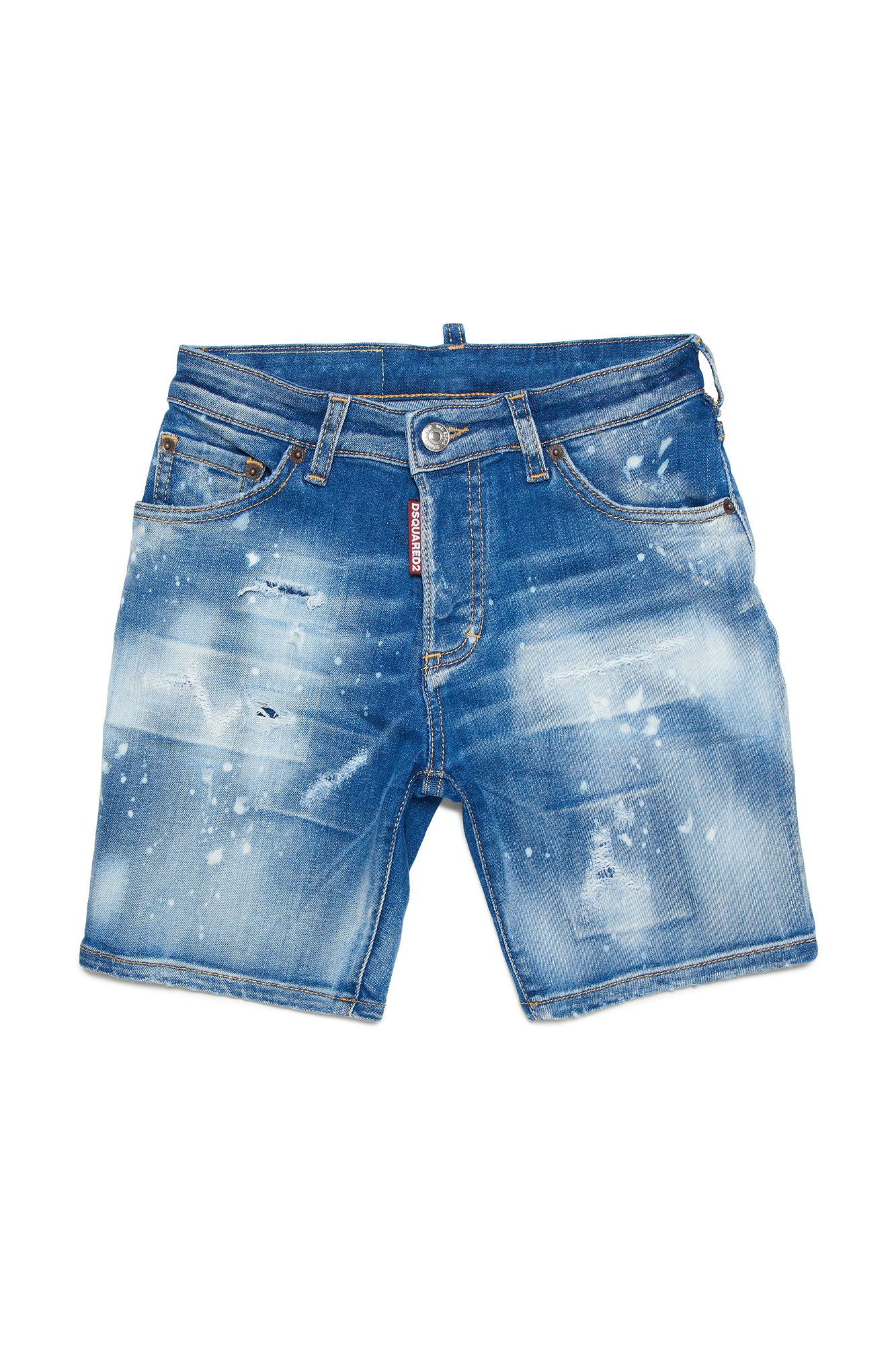 DSQUARED Shorts Bambino DQ1477-D0A2L BLUE DENIM