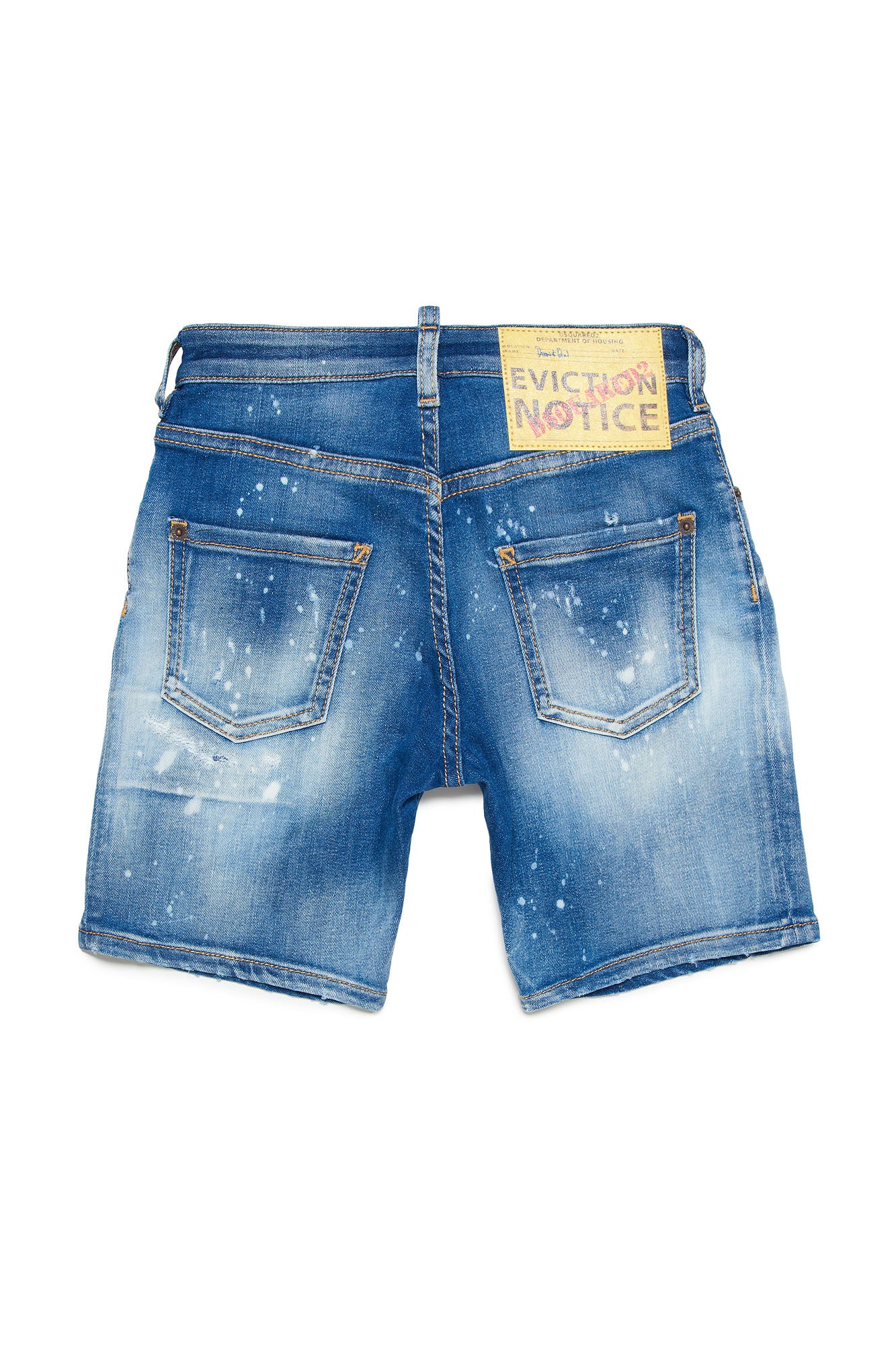 DSQUARED Shorts Bambino DQ1477-D0A2L BLUE DENIM