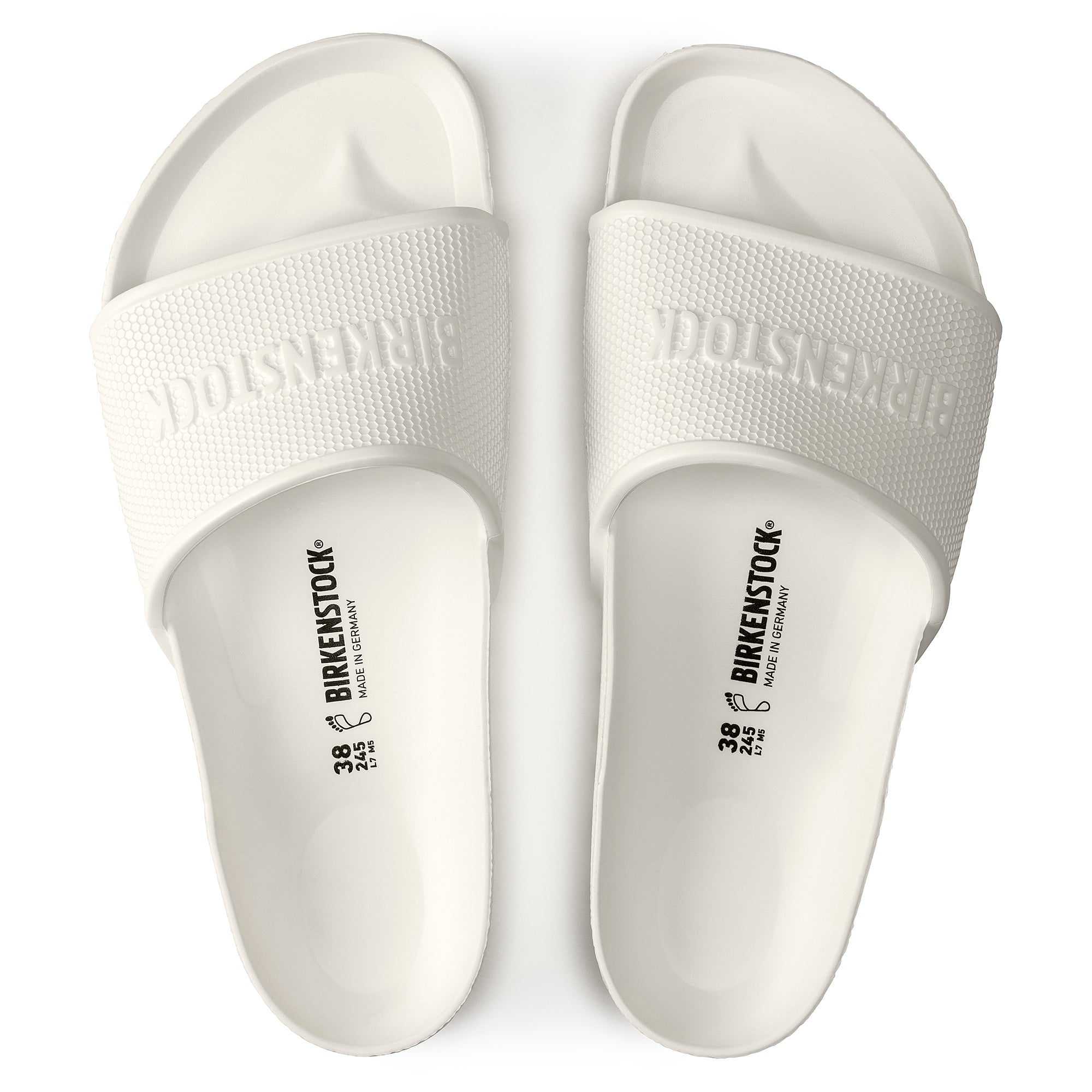 Birkenstock Ciabatta Uomo Barbados Eva-White