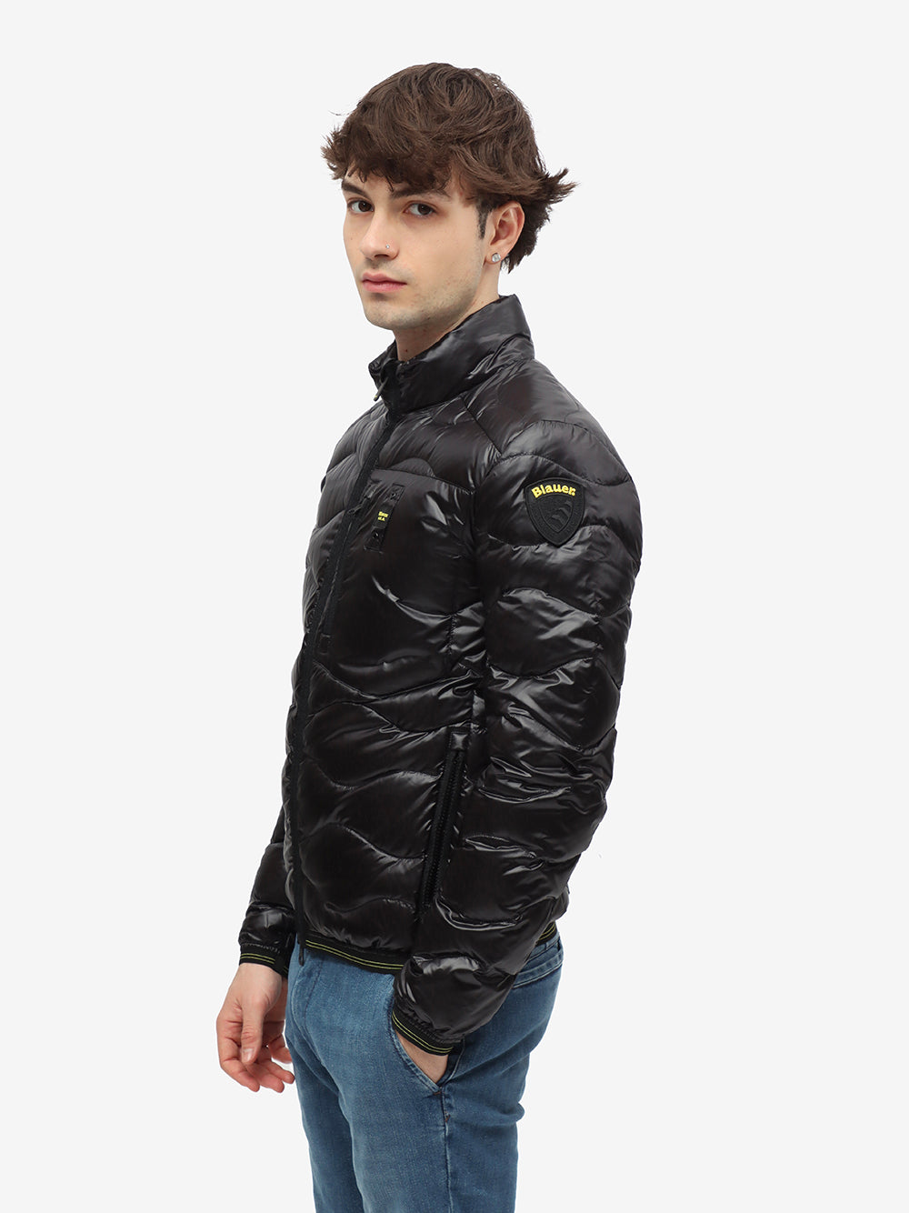 BLAUER Piumino Uomo Waylon-Nero