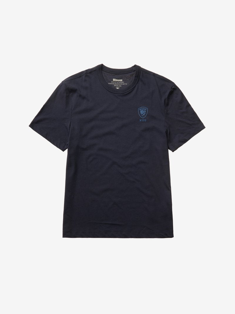 BLAUER T-Shirt Uomo Scudo-Blu