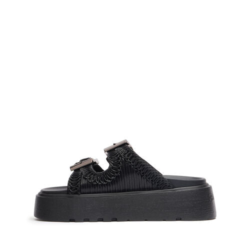 Casadei Ciabatta Donna Birky Ale Slides-Nero