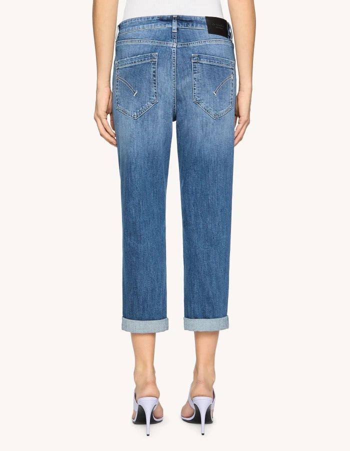 Dondup Pantalone Donna Koons Gioiello-Blu