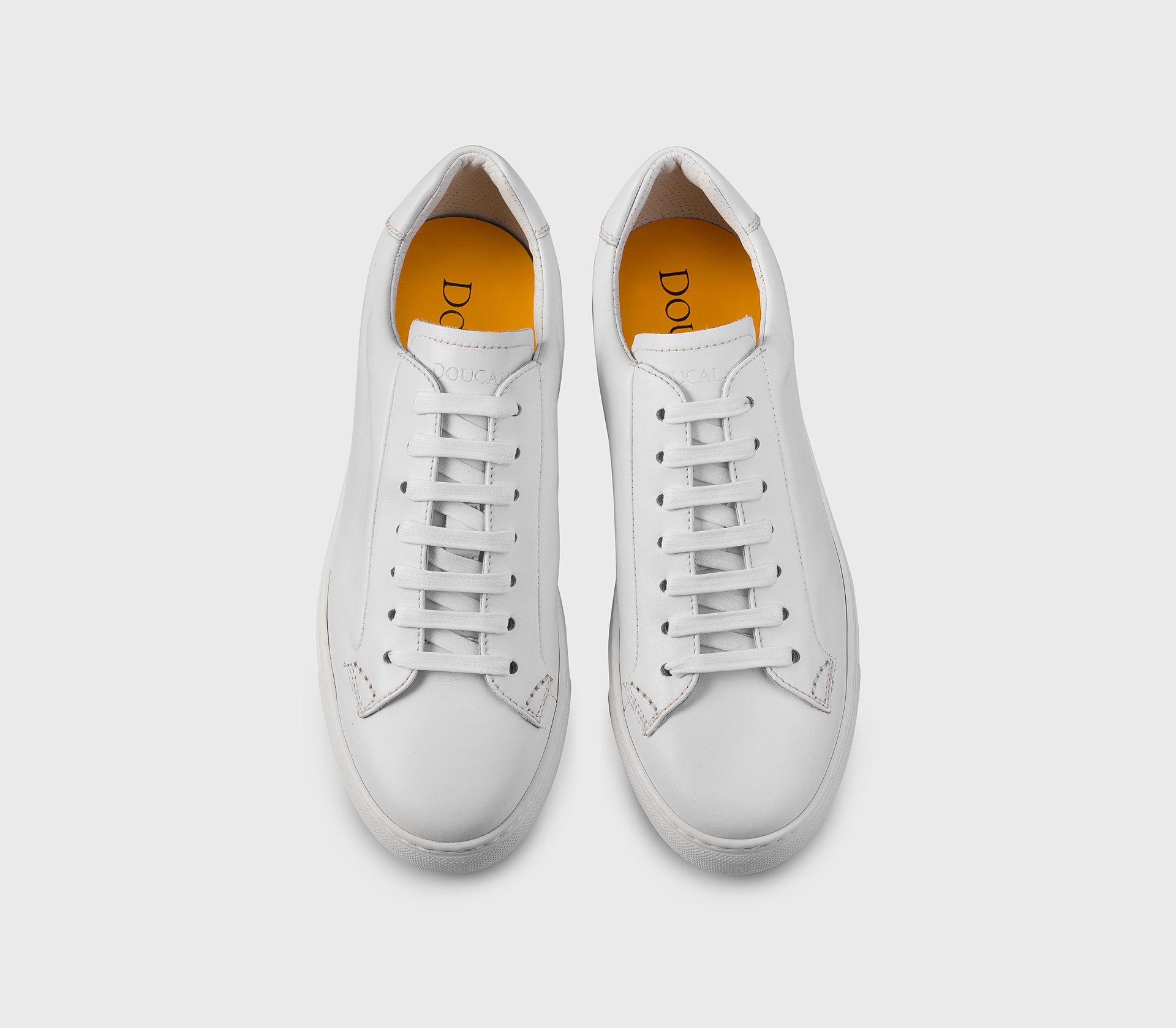 Doucal's Sneaker Uomo Chiffon-Bianco
