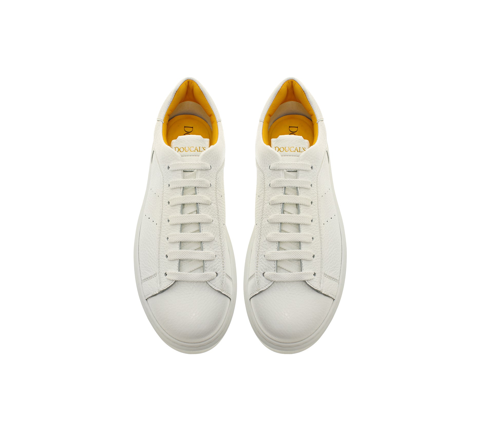 Doucal's Sneaker Uomo Tumblet-Bianco