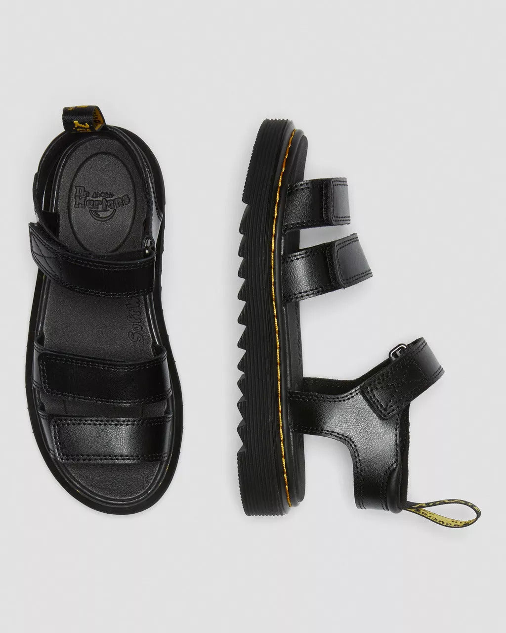 Dr. Martens Sandalo Junior Klaire J-Black