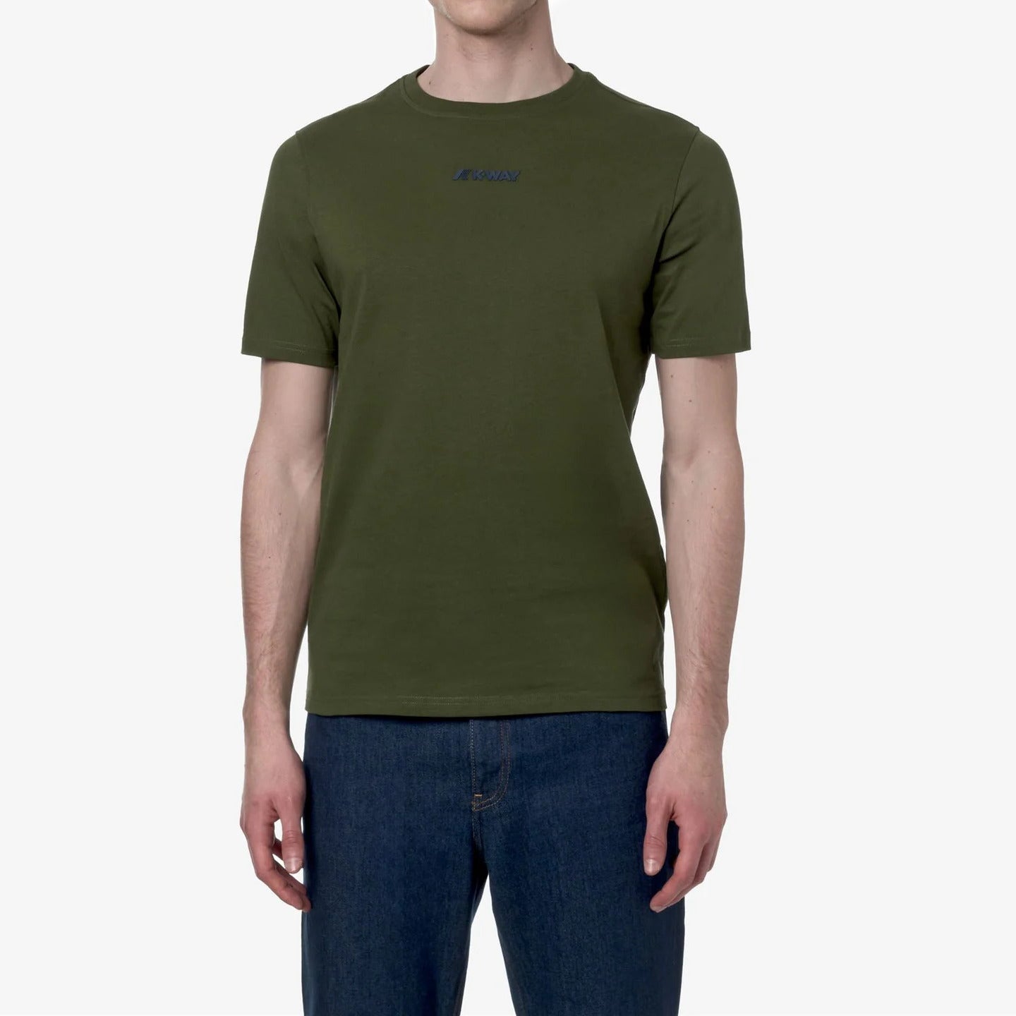 K-WAY T-Shirt Uomo Odom Established-Green Cypress