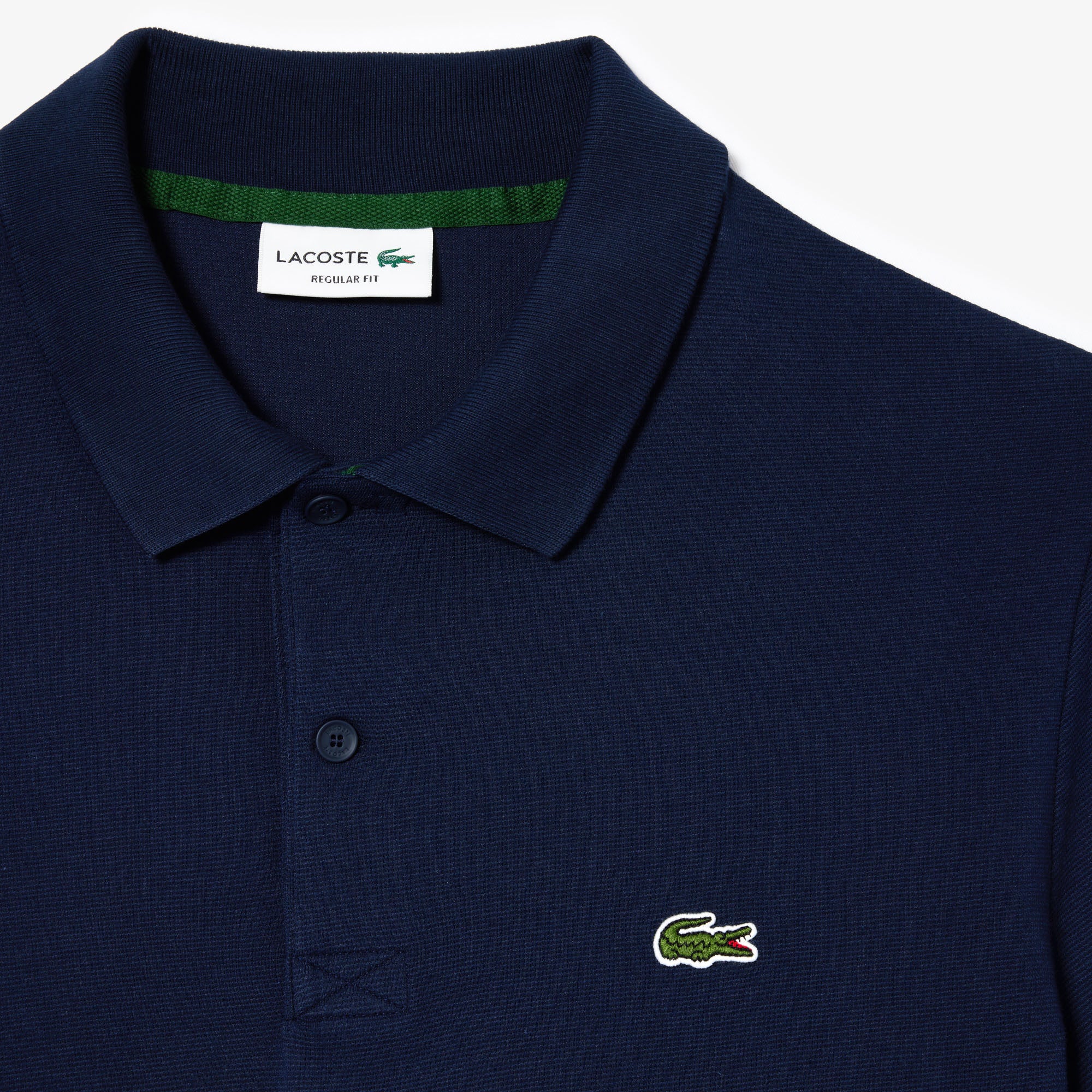 LACOSTE Polo Uomo Cotone Organico-Blu Navy