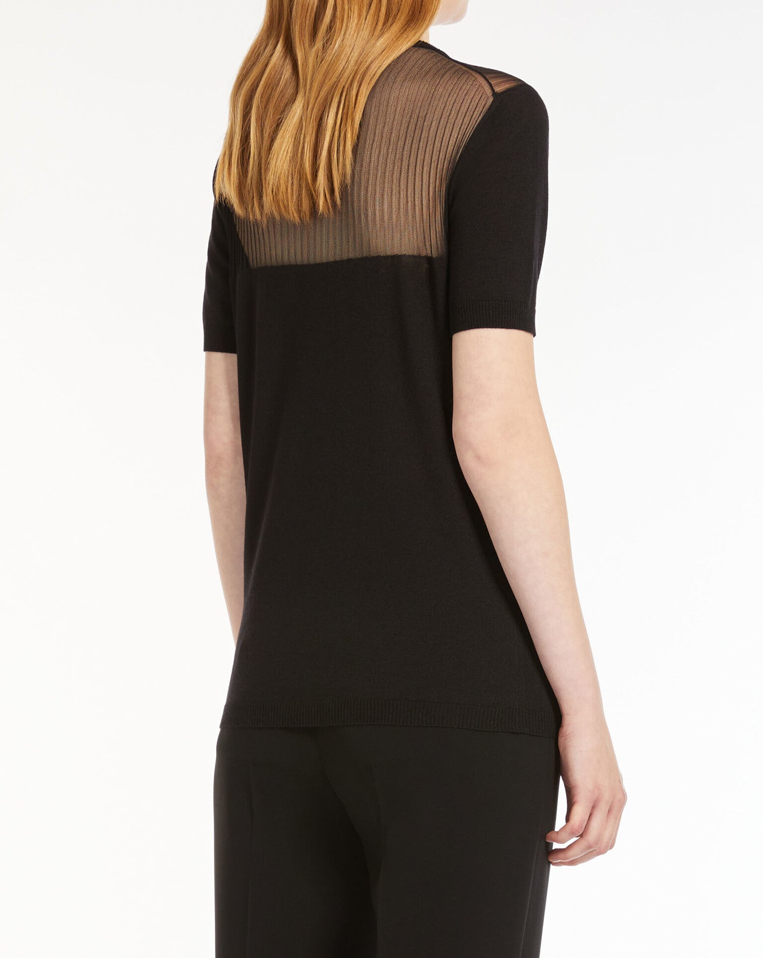 Max Mara Maglia Donna Pina-Nero