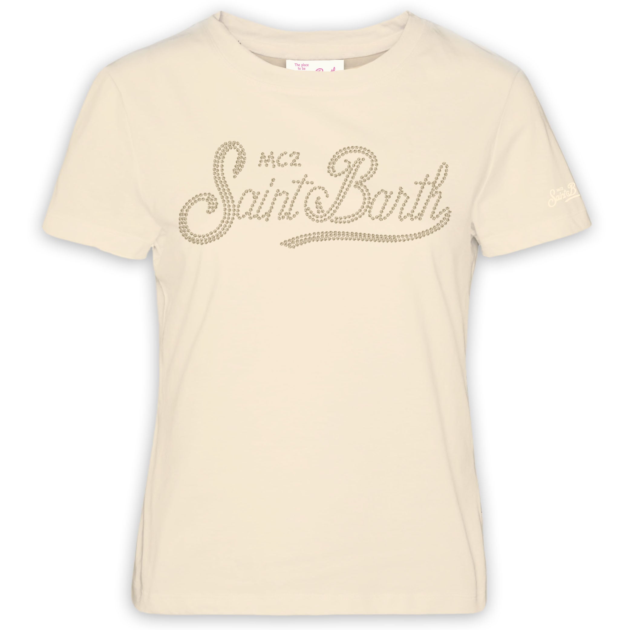 MC2 SAINT BARTH T-Shirt Donna Emilie-Beige