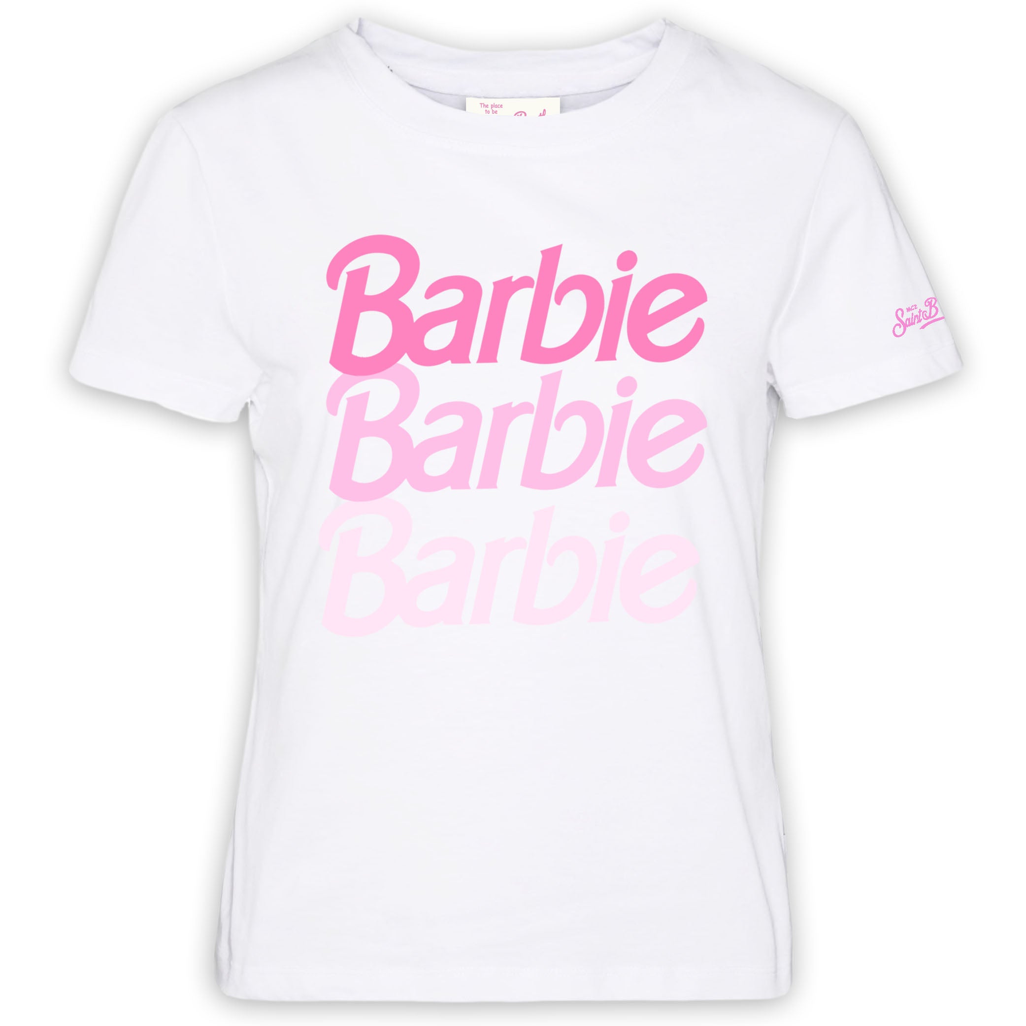 MC2 SAINT BARTH T-Shirt Donna Emilie-Bianco Barbie