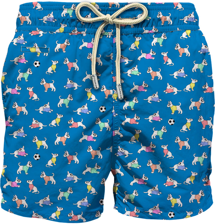 MC2 SAINT BARTH Boxer Uomo Lighting Micro-Dog Sweatshirt