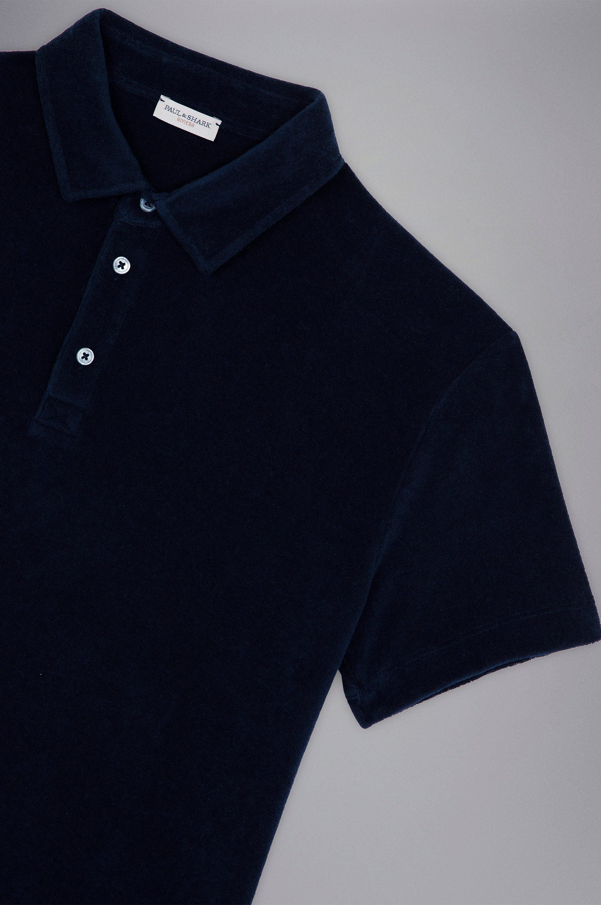 PAUL & SHARK Polo Uomo Spugna-Blu
