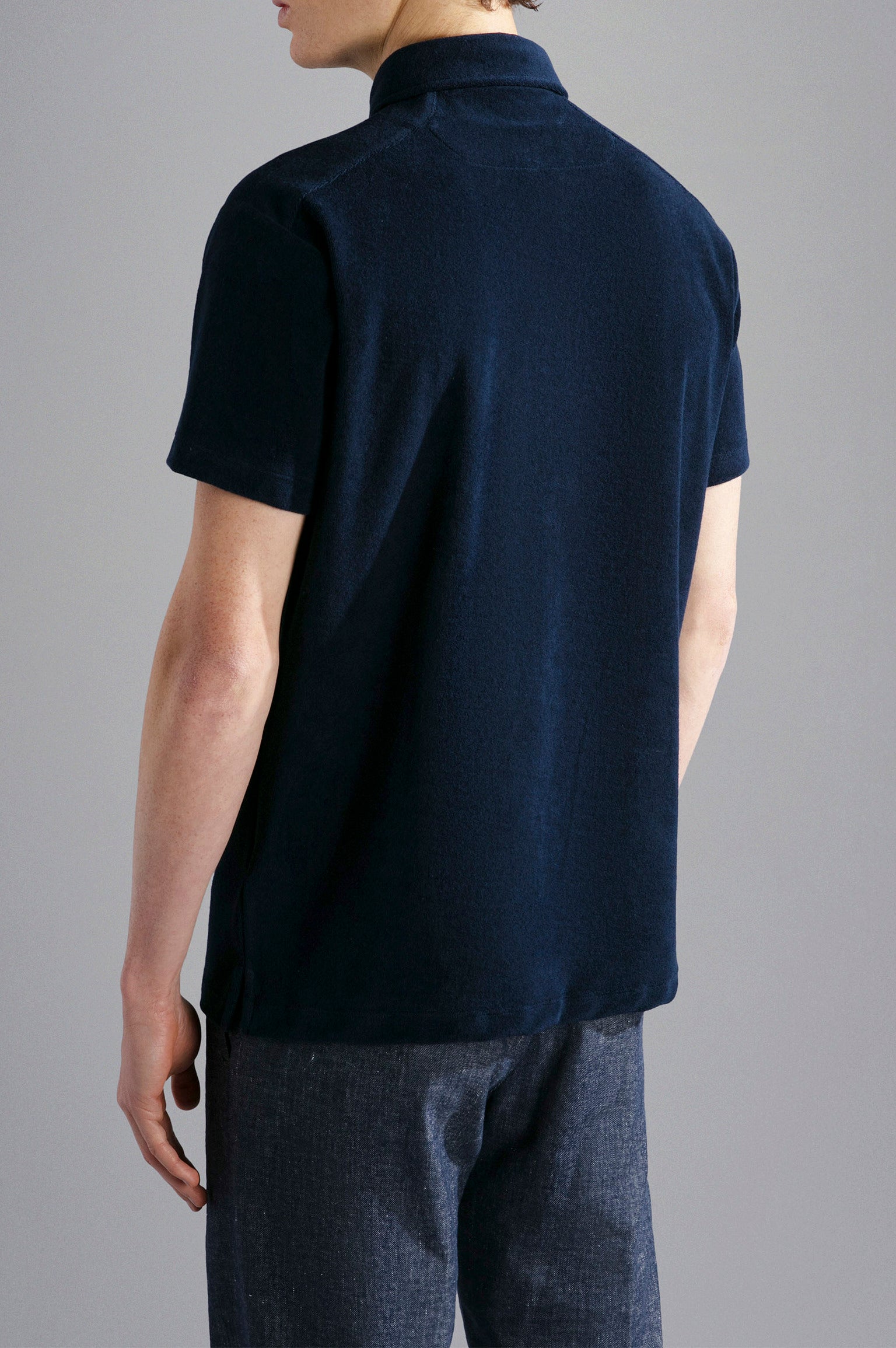 PAUL & SHARK Polo Uomo Spugna-Blu