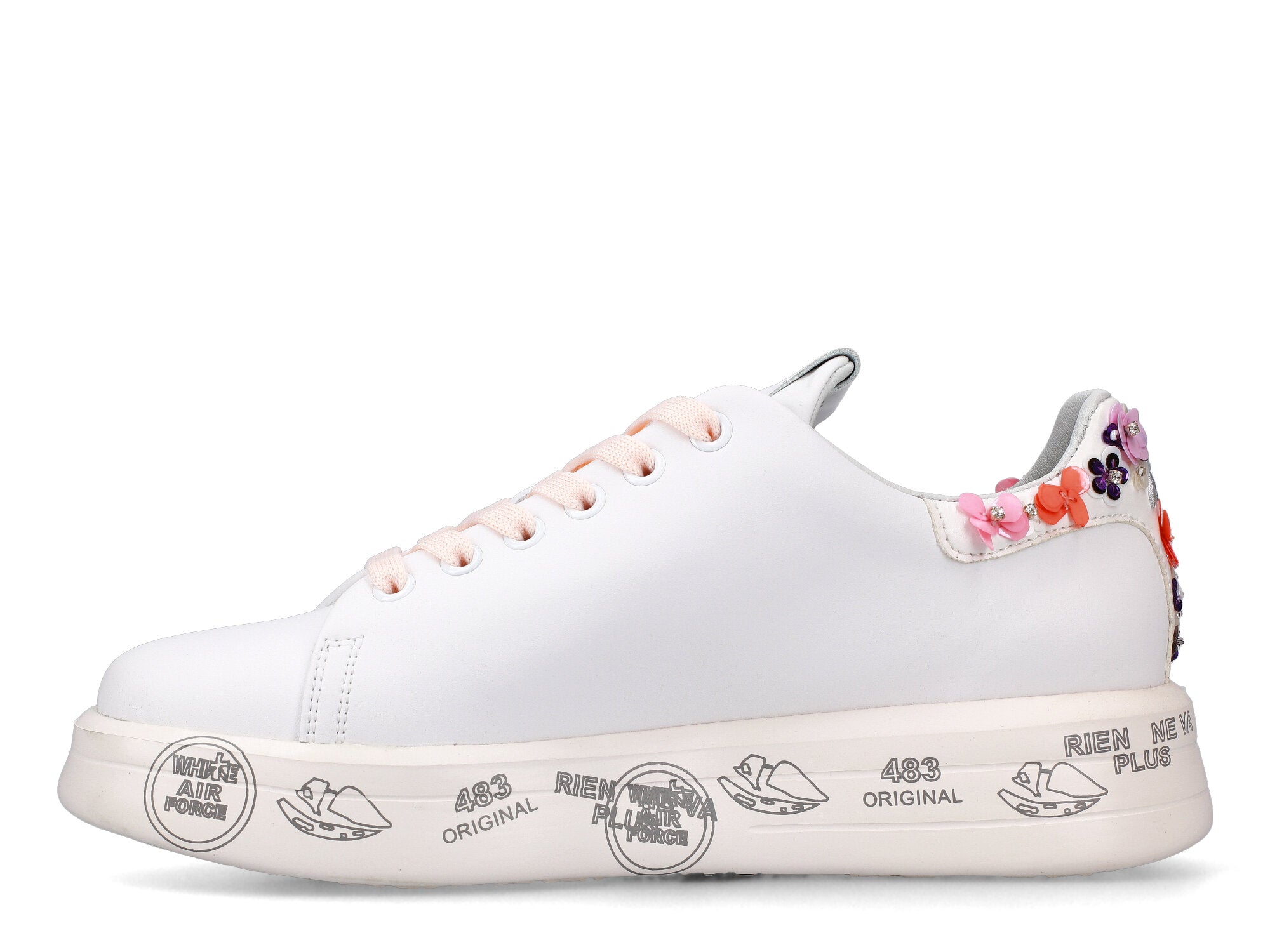 Premiata Sneakers Donna Belle 6909-Bianco