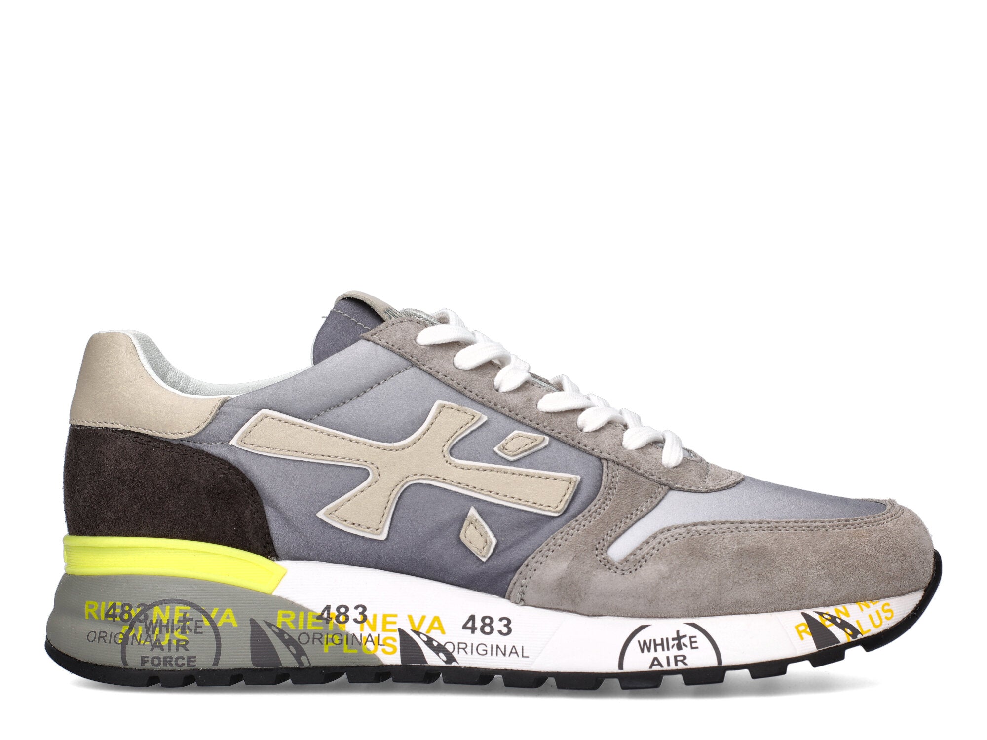Premiata Sneakers Uomo Mick 5691-Grigio