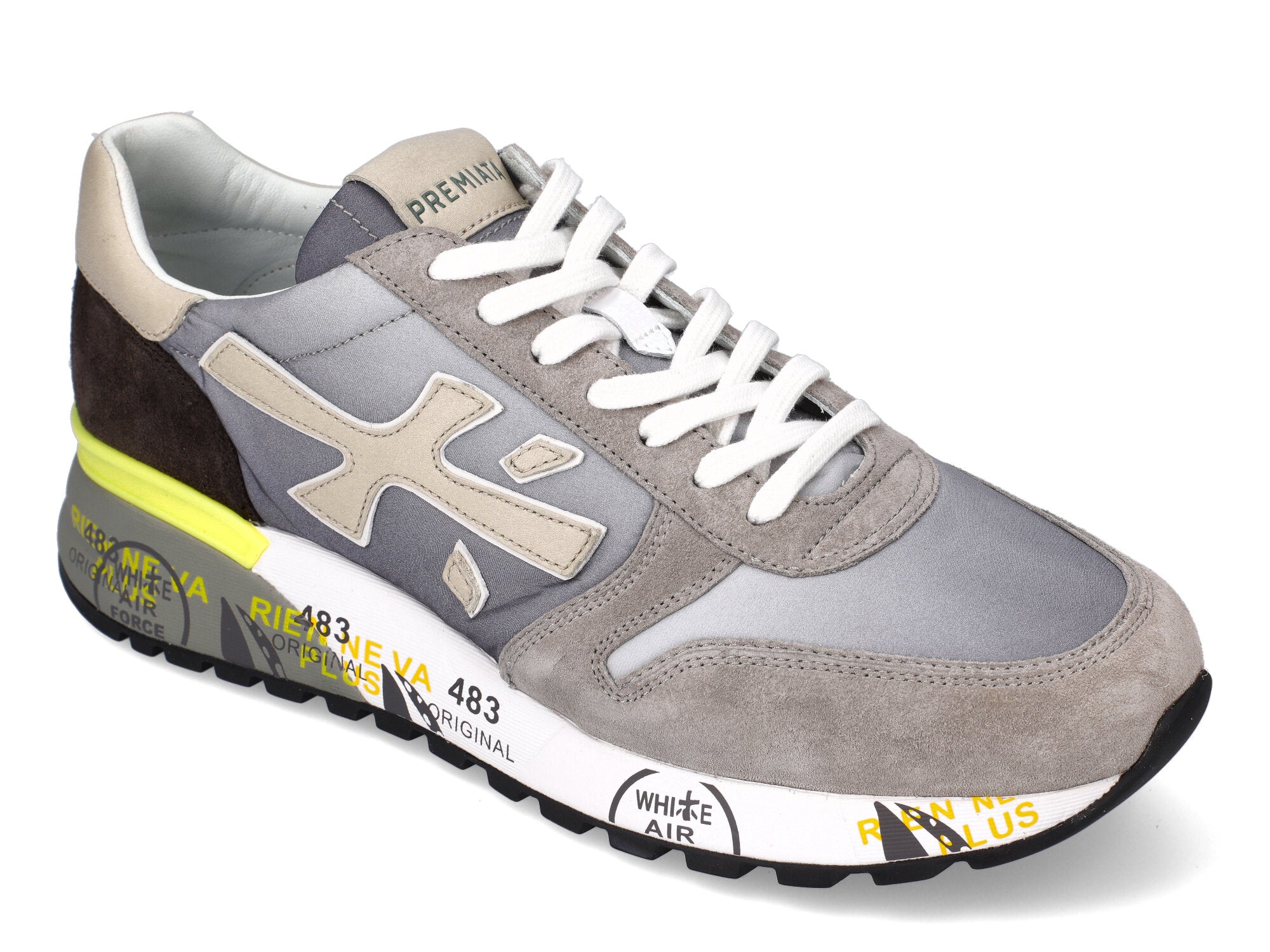 Premiata Sneakers Uomo Mick 5691-Grigio