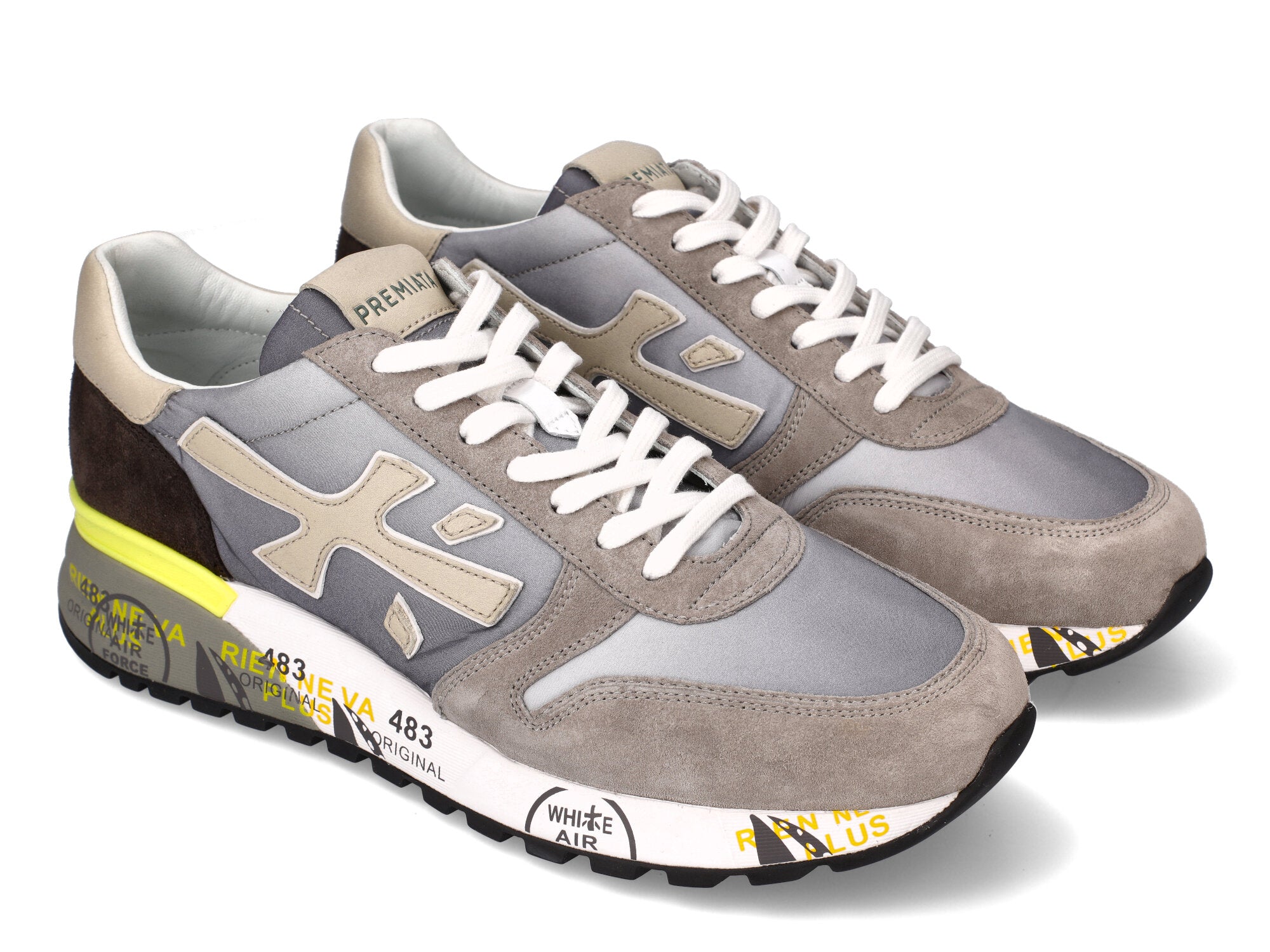 Premiata Sneakers Uomo Mick 5691-Grigio