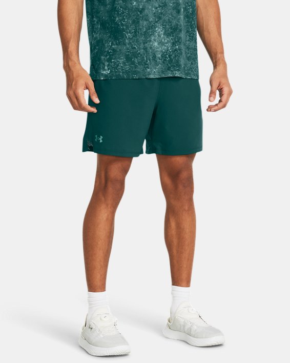 Under Armour Shorts Uomo Vanish Woven 15cm-Hydro Teal Turquoise