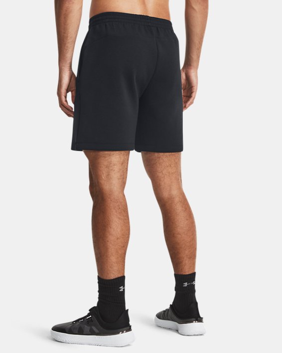 Under Armour Shorts Uomo Unstoppable Fleece-Black
