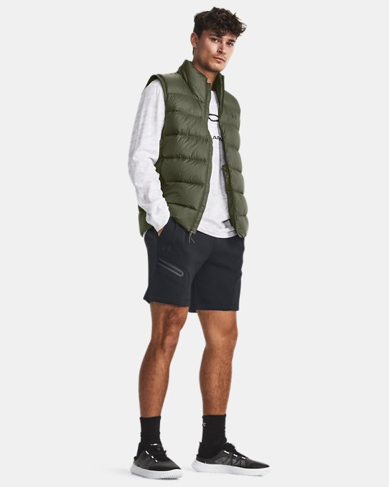 Under Armour Shorts Uomo Unstoppable Fleece-Black