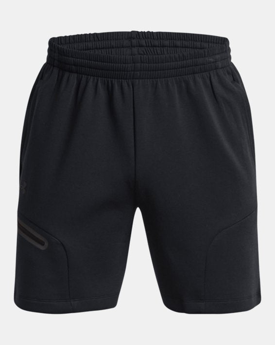 Under Armour Shorts Uomo Unstoppable Fleece-Black