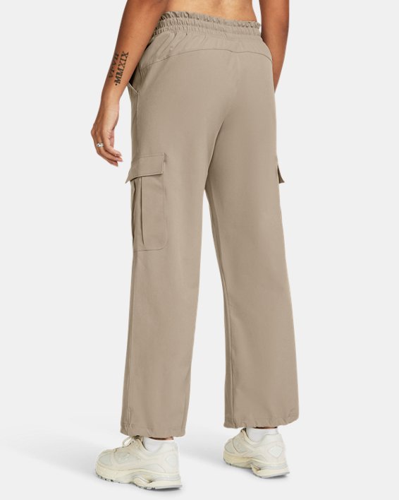 Under Armour Pantaloni Donna ArmourSport Woven-Timberwolf Taupe