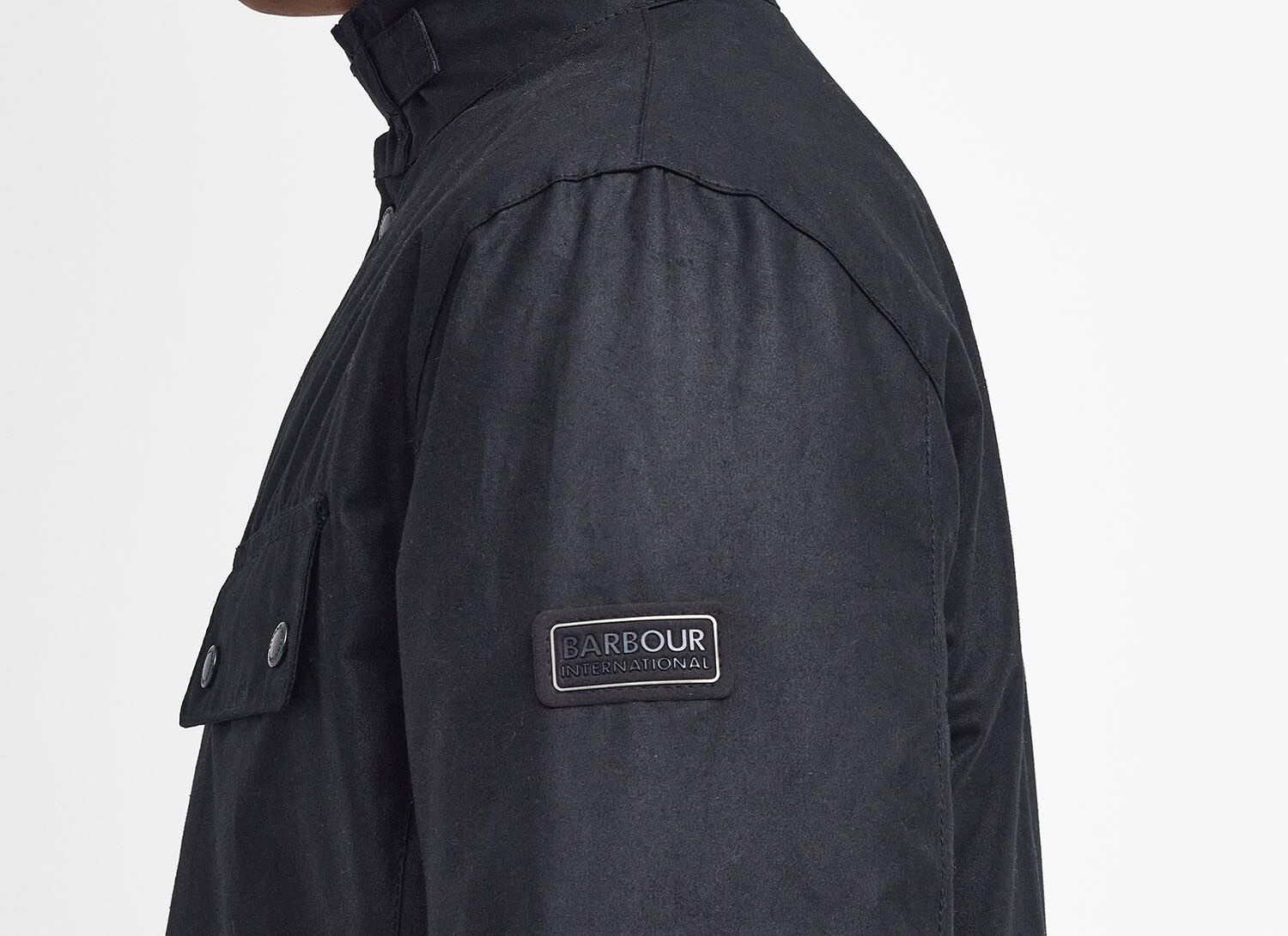 Barbour Giacca Uomo Wellstone Wax-Black