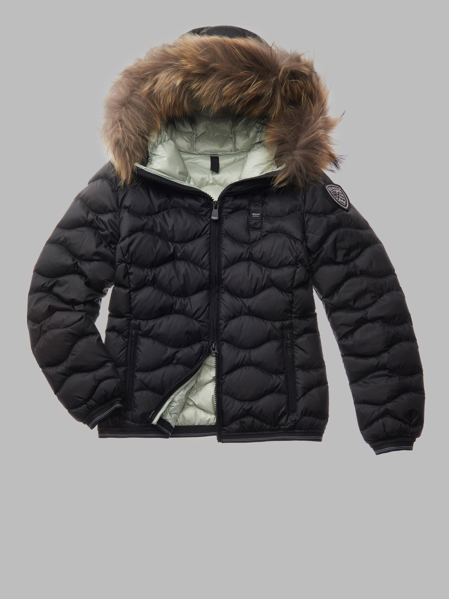 BLAUER Piumino Donna Aldie-Nero