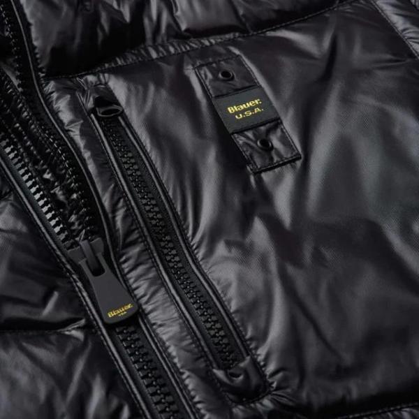 BLAUER Piumino Uomo Wave-Nero