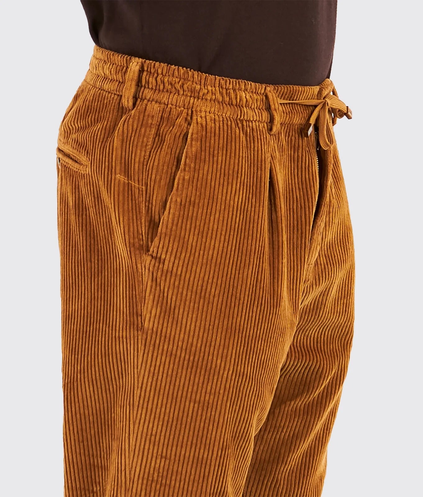 CRUNA Pantalone Uomo Mitte Velluto Rocciatore-Nocciola