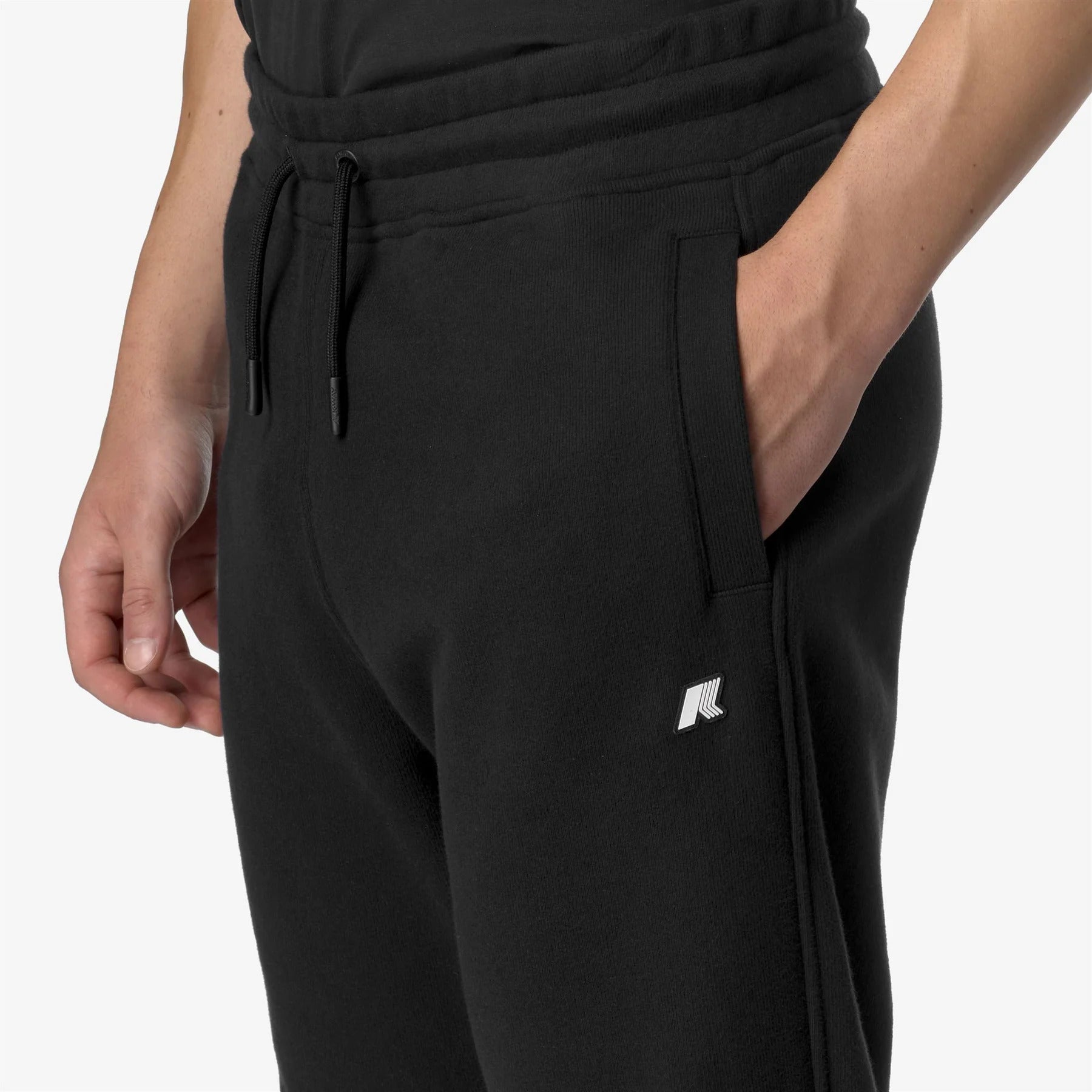 K-WAY Pantaloni Uomo Mickyel Heavy-Black Pure