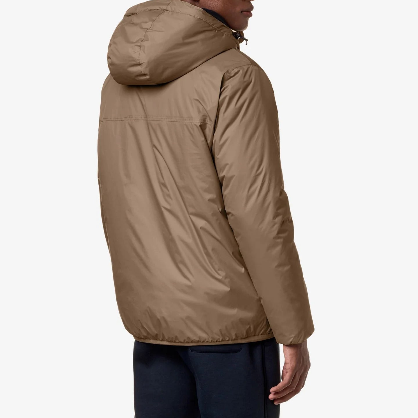 K-WAY Giubbino Uomo Le Vrai 3.0 Claude Orsetto-Beige Taupe