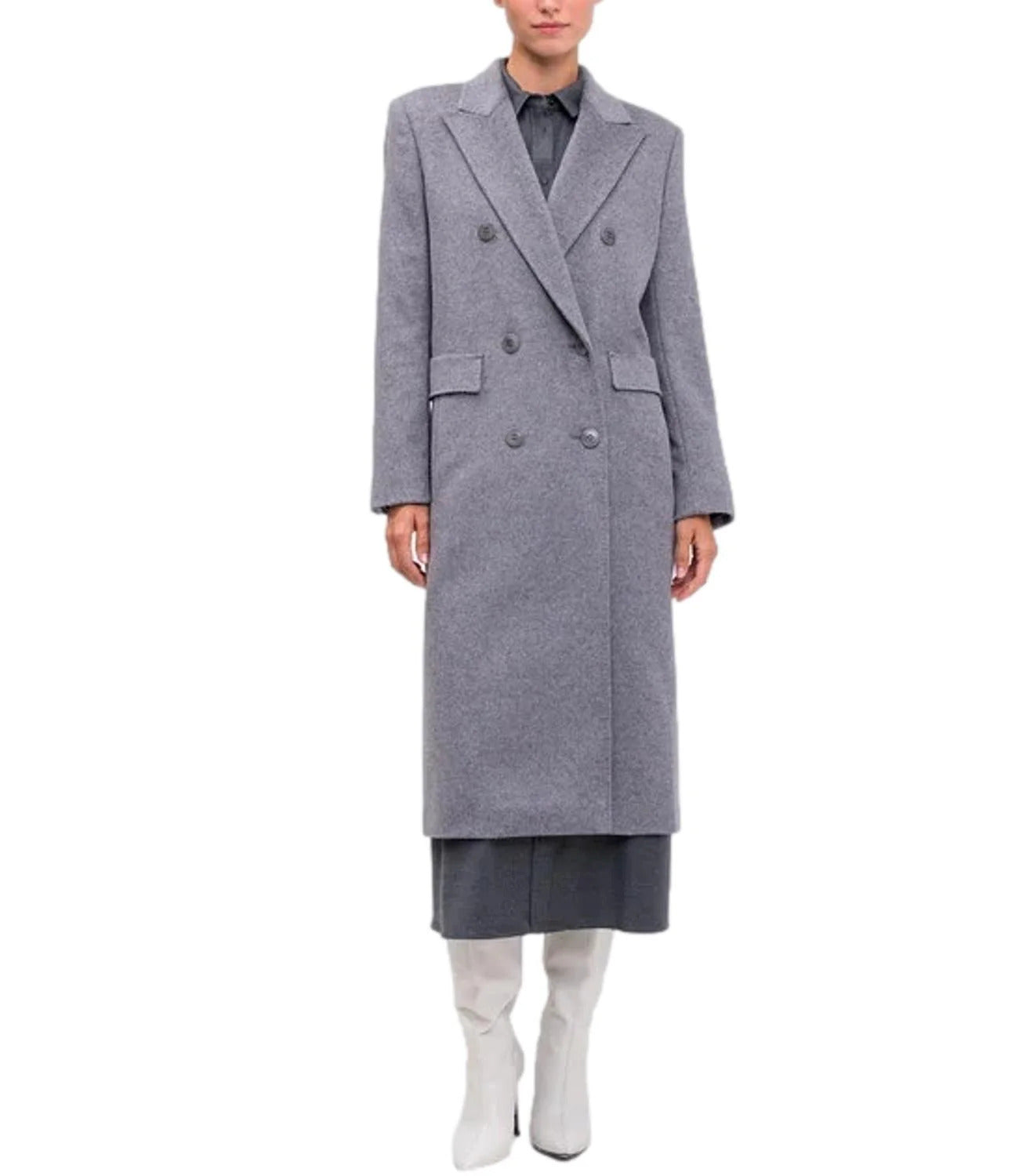 MAX MARA Cappotto Corolla-Grigio