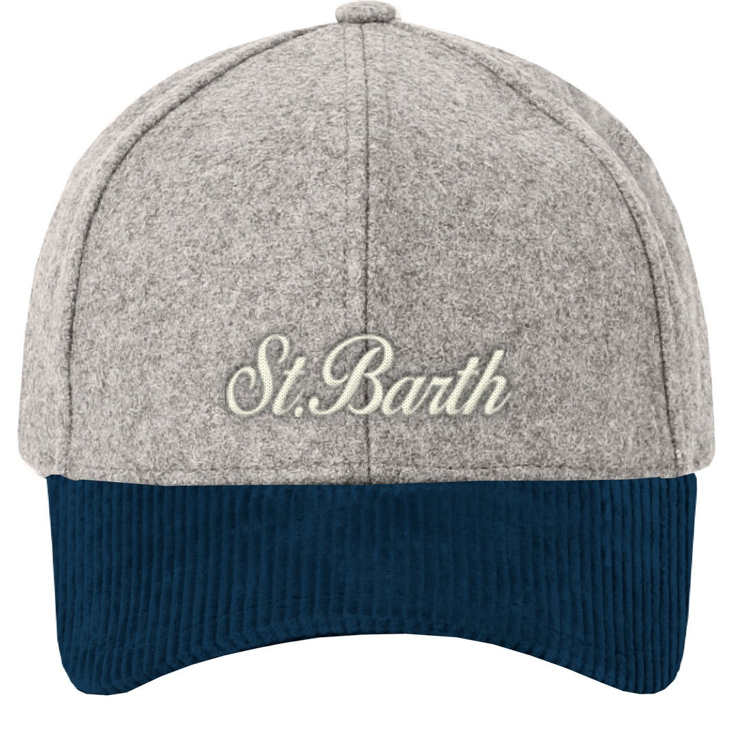 MC2 SAINT BARTH Cappello Uomo Baseball N-Grigio Navy