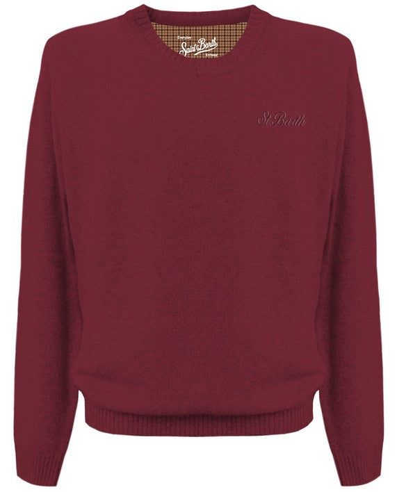 MC2 SAINT BARTH Maglione Uomo Regent-Bordeaux