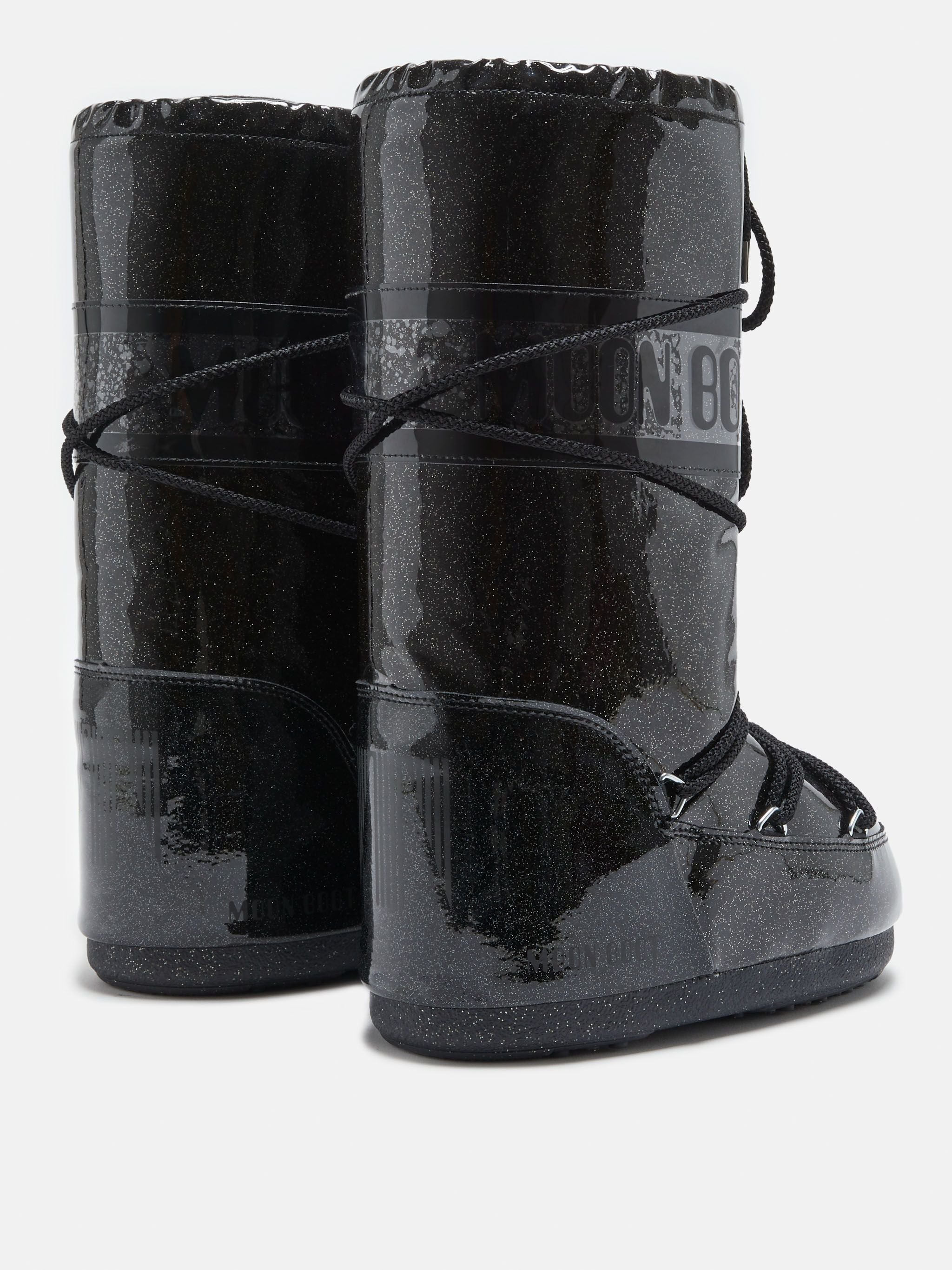 MOON BOOT Scarponcino Unisex Icon Glitter-Black