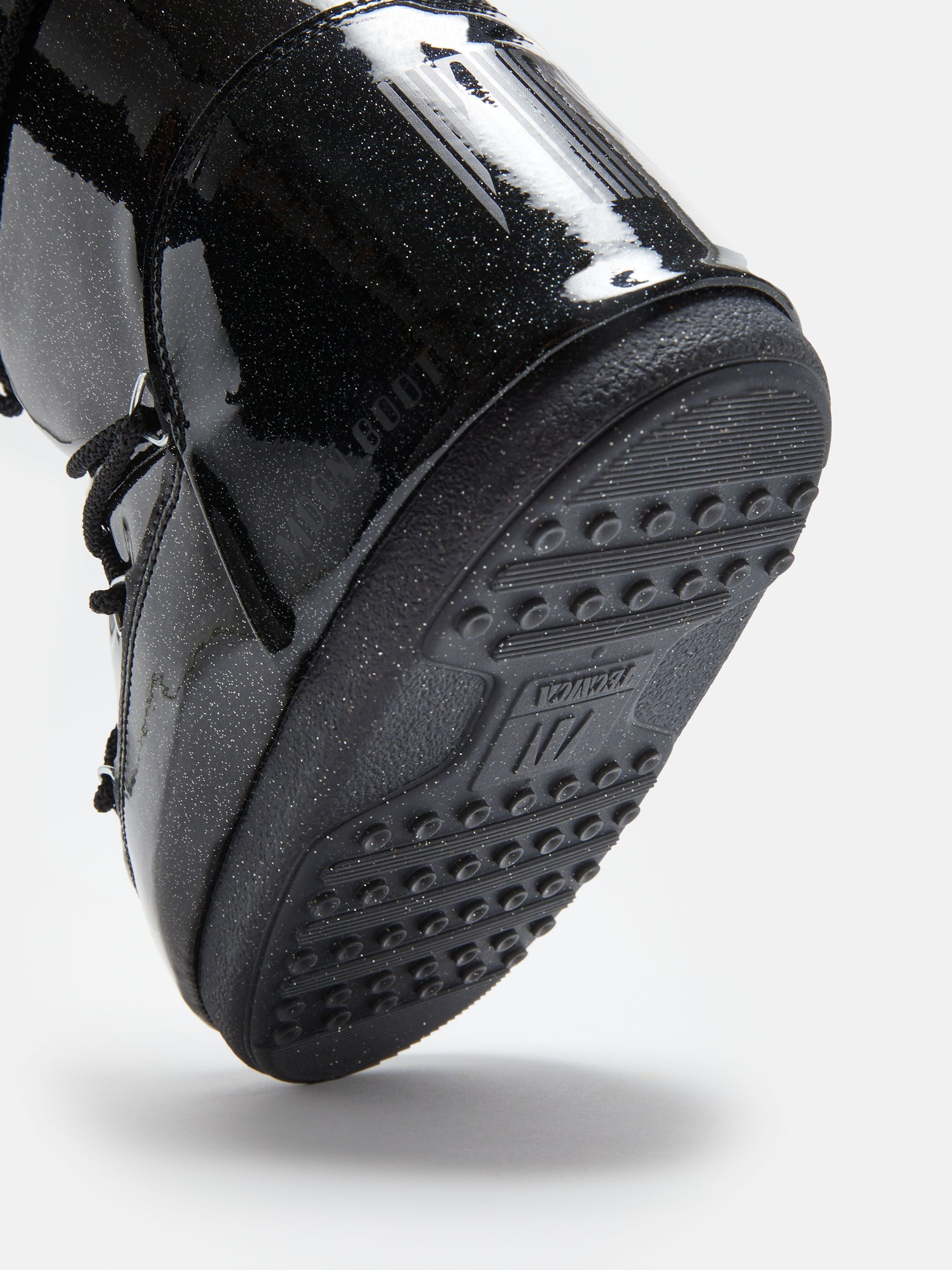 MOON BOOT Scarponcino Unisex Icon Glitter-Black
