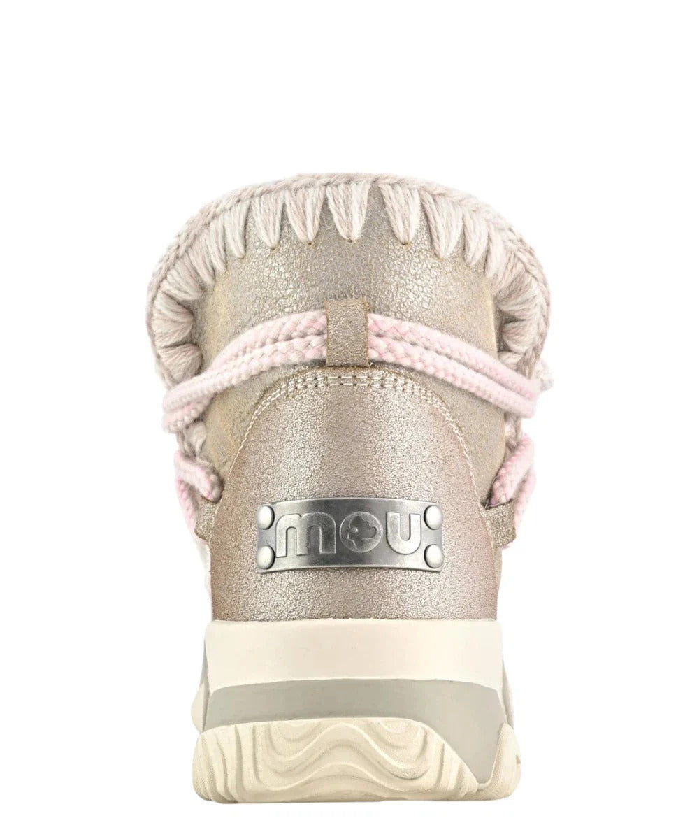 MOU Stivaletto Donna Trainer Scoubidoo Lace-Stone Metallic