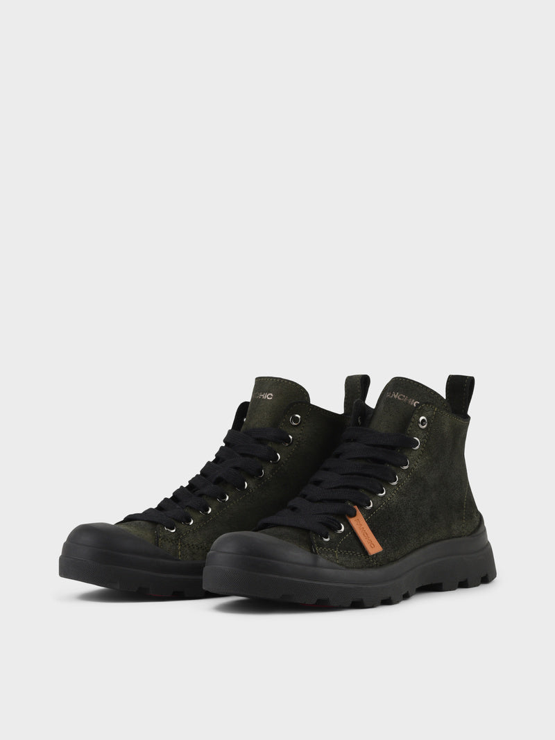 PANCHIC Scarponcino Uomo P03-Verde Militare