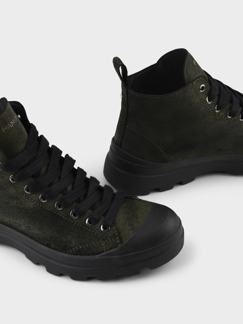 PANCHIC Scarponcino Uomo P03-Verde Militare