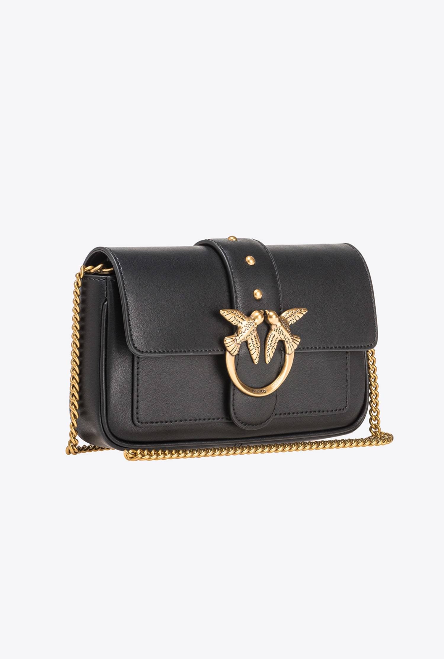 PINKO Borsa Love One Pocket-Nero