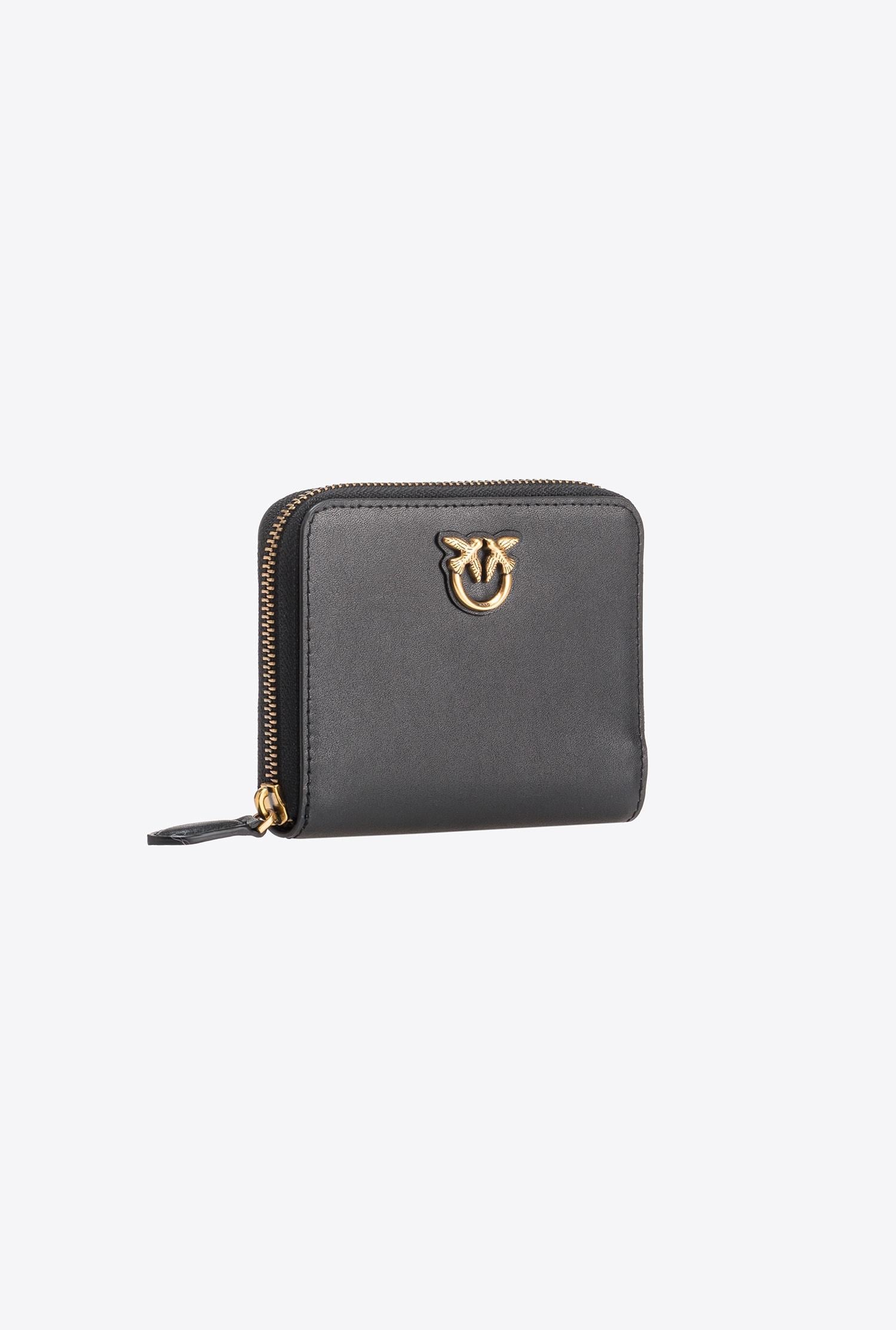 PINKO Portafoglio Taylor Zip Around-Nero